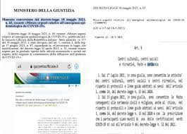 Consiglio ministri * riunione 22/7/2021: Lfh5qro Ejbdum