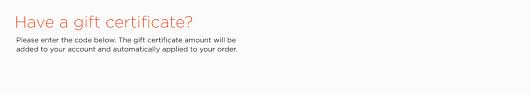 You cannot redeem promo codes on cash back gift cards. Shutterfly Redeem Gift Certificate