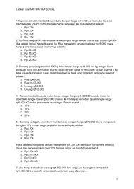 Soal dan pembahasan matematika smp/mts bab aritmatika sosial. Aritmatika Worksheet