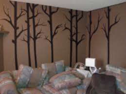 I neither had nor wanted to get a projector, and… Wall Trees How To Make Wallpaper A Wall Painting Decorating On Cut Out Keep