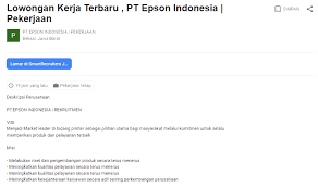 We did not find results for: 5 Lowongan Kerja Pt Epson Indonesia Terbaru 2020 Job Fair Lowongan Kerja 2020 Lulusan Smk Lulusan Sma Smp
