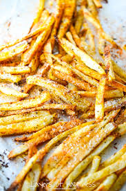 Extra Crispy Oven Baked French Fries Layers Of Happiness French Fries Baked Recipes Food