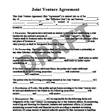 joint venture contract - Kleo.beachfix.co