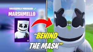 The marshmello skin is a fortnite cosmetic that can be used by your character in the game! Who Is Behind The Marshmello Mask Fortnite Skin Face Reveal New Fortnite Item Shop Youtube