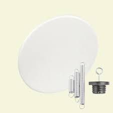 Garvin Round 6 In White Recessed Can Light With Blank Up Cover Cbc 600 The Home Depot