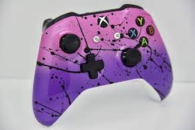 I hope you enjoy the video! Pink Purple Fade Hand Airbrushed Wireless Xbox One Custom Etsy