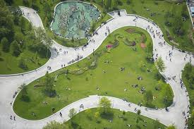 London From Above Aerial Photograph London Jubilee Gardens