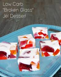 This is the perfect keto dessert for your family or friends to try. Low Carb Broken Glass Jel Dessert Step Away From The Carbs