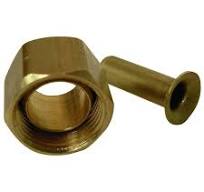 Everbilt 1/4 in. Compression Brass Nut Fitting 800629 - The ...