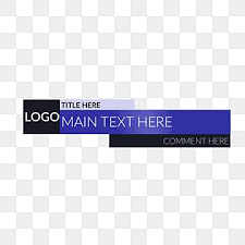 Lower Third For Tv Template Template Icons Project Lower Third Png Transparent Clipart Image And Psd File For Free Download In 2020 Lower Thirds Templates Logo Banners