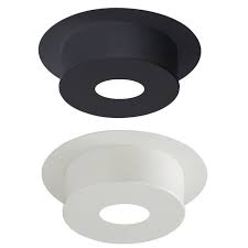 Tous les 5 cm diamètre du poteau : Plaque De Finition Pour Conduit Isole Inox Galva Pour Poele A Bois Plaque Ronde Hauteur 12 Cm Diametre 150 Mm Couleur B Cdiscount Bricolage