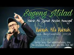 Hari Milad Habib Bidin 2018 Az Zahir Pekalongan Youtube