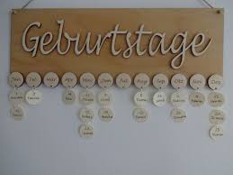 Geburtstagskalender Geburtstage Holz Buche Geburtstag Kalender Basteln Geburtstagskalender Geburtstagskalender Basteln