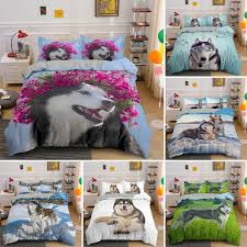 Majestic pet coral round dog bed treated polyester removable cover black small 30 x 30 x 4. Husky Pet Dog Lovely Animal Bedding Set For Adult Kids Bed Covers King Queen Size Duvet Cover Sets Luxury Bedclothes Customize Mega Sale 3c4cff Cicig