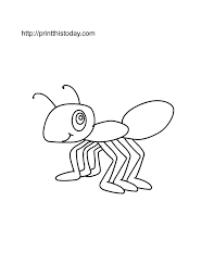 Coloring pages for kids of all ages. Ant Coloring Pages For Kids Coloring Home
