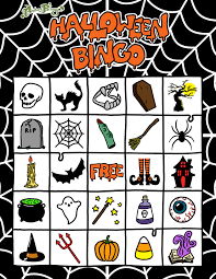 Free Halloween Bingo Cards To Print Natureplays Free Printable Spooky Halloween Bingo Set Player Card 4 Halloween Bingo Spooky Halloween Player Card