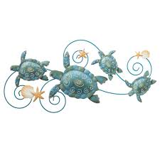 Regal 31 In Sea Turtle Wall Decor 5073 The Home Depot In 2020 Turtle Bathroom Decor Turtle Wall Decor Turtle Decor