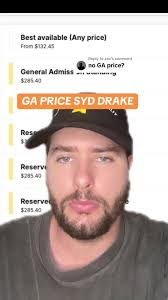 Ga Standing Drake Sydney