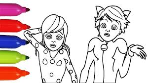 .pages season 2 | how to draw and color kwami and marinette ladybug and adrien cat noir enjoy fun learning colours and how to draw ladybug and chat noir from miraculous ladybug enjoy fun family friendly educational colouring pages for kids & toddlers. Miraculous Marinette Ladybug New And Cat Noir Coloring Book For Kids Marinette With Adrien Coloring Youtube