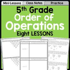 Check out our cool, fun 5th grade math activities! 5th Grade Order Of Operations Worksheets Teaching Resources Tpt