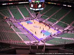 vivint smart home arena view from upper level 106 vivid seats