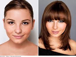 I prefer hair to be at least shoulder length. The Right Cut For Your Face