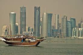 Doha Qatar Skyline From The Corniche Skyline Qatar Doha