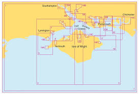 Admiralty Sc5600 The Solent And Approaches Leisure Chart Folio
