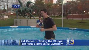 CBS 3's Pat Gallen Takes Polar Plunge To Benefit Special Olympics PA