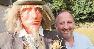 Scarecrow which was mistaken for dead body among village show entries