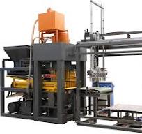 High Capacity Compressed Earth Block Machine with Automatic Stacker