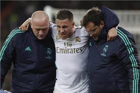 إدين مايكل هازارد ( تنطق بالفرنسية: Ù‡Ø§Ø²Ø§Ø±Ø¯ ÙŠØ­Ù…Ù„ ØµØ¯Ù…Ø© ÙƒØ¨ÙŠØ±Ø© Ù„Ø±ÙŠØ§Ù„ Ù…Ø¯Ø±ÙŠØ¯