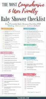 The Only Baby Shower Checklist You Will Need Baby Shower Checklist Baby Shower Planning Checklist Baby Shower Planning