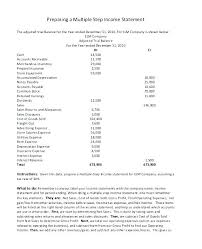 Balance Sheet Sample Income Statement Format Intended For Template ...