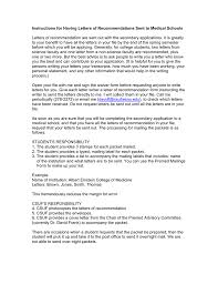 Download the letter of recommendation template (compatible with google docs and word online) or see below for more examples. Instructions For Having Letters Of Recommendations Sent To Medical Schools