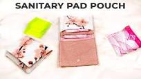 DIY Sanitary Pads Pouch in 7 minutes