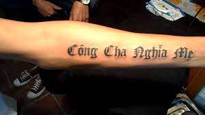 Tổng hợp những mẫu hình xăm chữ cha mẹ đẹp ý nghĩa sâu sắc nhất mà được các bạn trẻ ưa thích nhất. Nhá»¯ng Hinh XÄƒm Ä'áº¹p Va Y NghÄ©a Nháº¥t Vá» Cha Máº¹