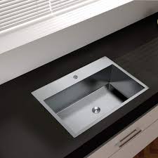 salonmore topmount drop in stainless