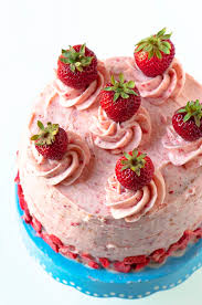 Use cake pans similar to the size of your cheesecake. Strawberry Shortcake Layer Cake