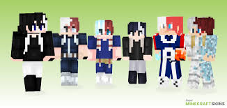 Todoroki Minecraft Skins Download For Free At Superminecraftskins