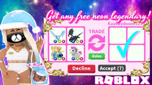Plz help my channel grow! How To Get Any Free Neon Legendary Pet Trading In Adopt Me Youtube