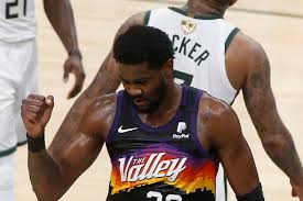 Deandre ayton after committing 5 fouls in 24 minutes game 3 suns loss to bucks. Deandre Ayton Posts Another Double Double As Suns Take 2 0 Lead On Bucks In Nba Finals Arizona Desert Swarm