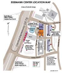 location parking eisemann center