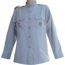 Ternyata gadis itu baru pulang dari sekolahnya., tapi kok sampai larut malam begini tanyaku dalam hati. Original Uniform Pengakap Lengan Panjang Perempuan Shopee Malaysia