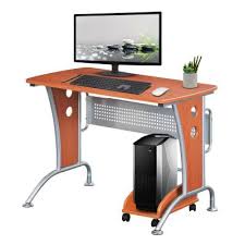Plan on moving your computer around? Wheels Desks Home Office Furniture The Home Depot