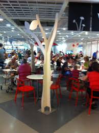 Wooden Tree Seen In Cafeteria Of Ikea Perth Good Idea For Library Decor Library Decor Decor Wooden Tree