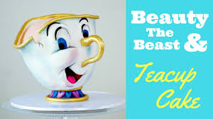Beauty The Beast Teacup Cake Tutorial Chip Birthday Disney Cake Diy How To Sculpted Cakes Youtube