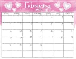 February 2019 Free Calendar Template Downloadfebruary 2019 Calendar Template Printable Printable Calendar Template Calendar Printables Free Calendar