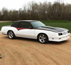 The very name of the popular 1987 monte carlo trim sounds fast. 1987 Chevrolet Monte Carlo Ss With 18x9 American Racing Torq Thrust M And Nitto 255x45 On Lowering Springs 611693 Fitment Industries