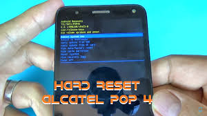 Switch on your phone without sim card, 2. Hard Reset Alcatel Pop 4 Tochomorocho